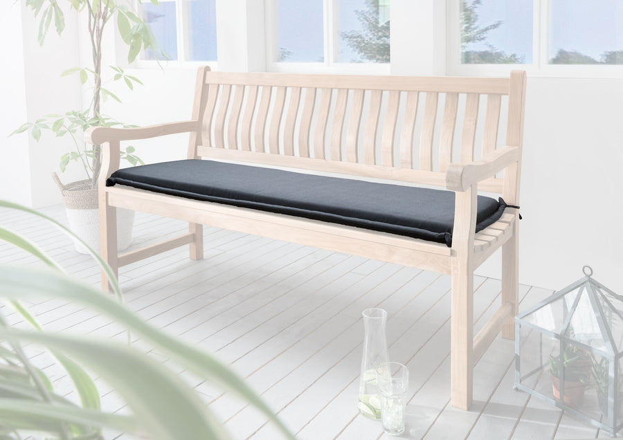 Polster für Bank anthrazit