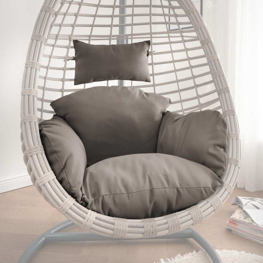 Polster für Hängesessel taupe