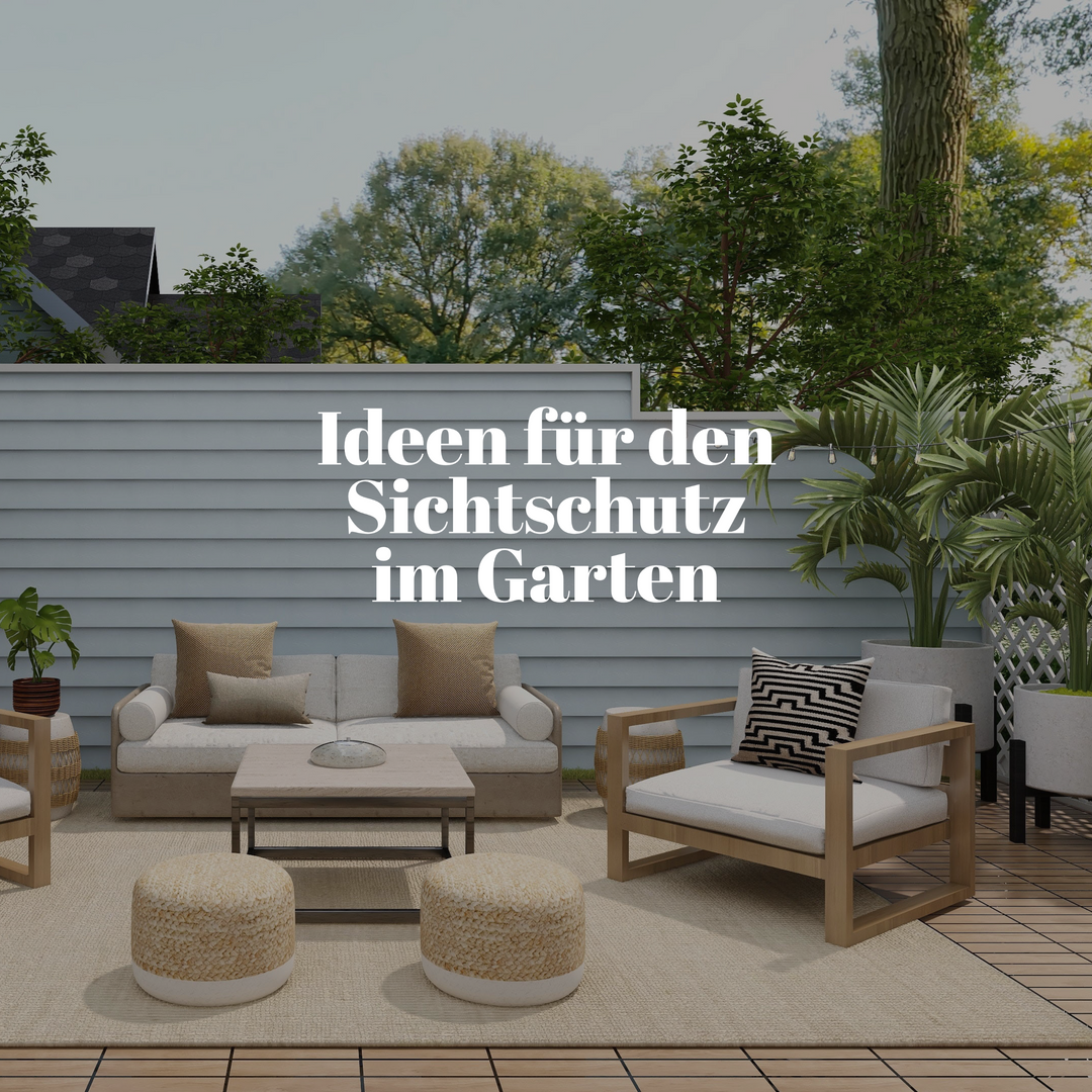 Ideen für den Sichtschutz im Garten