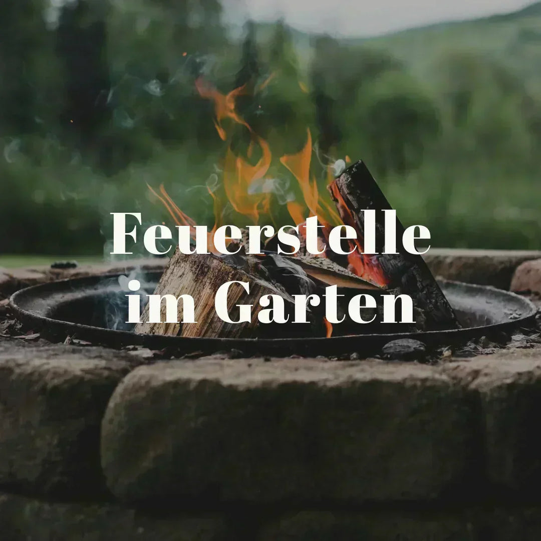 Feuerstelle im Garten