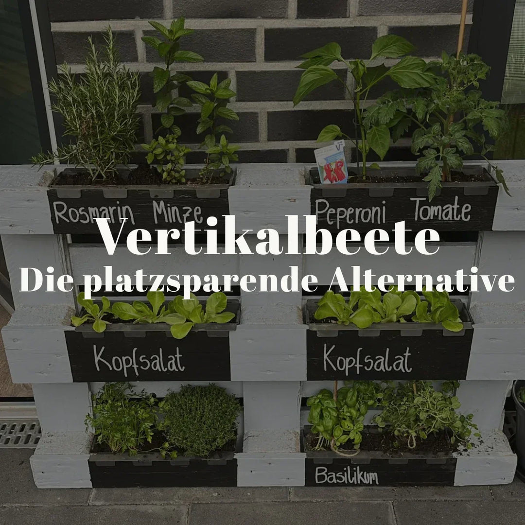 DIY Paletten als Beete