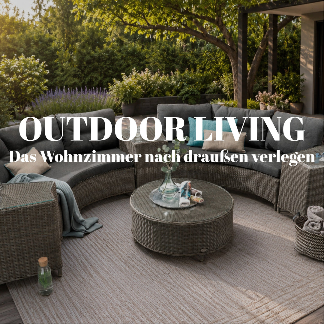 Outdoor Living: Das Wohnzimmer nach draußen verlegen