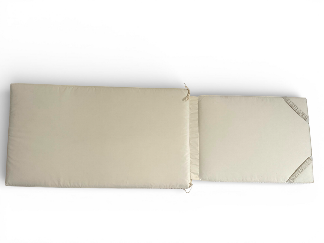 Polster für Liege natur Rückseite