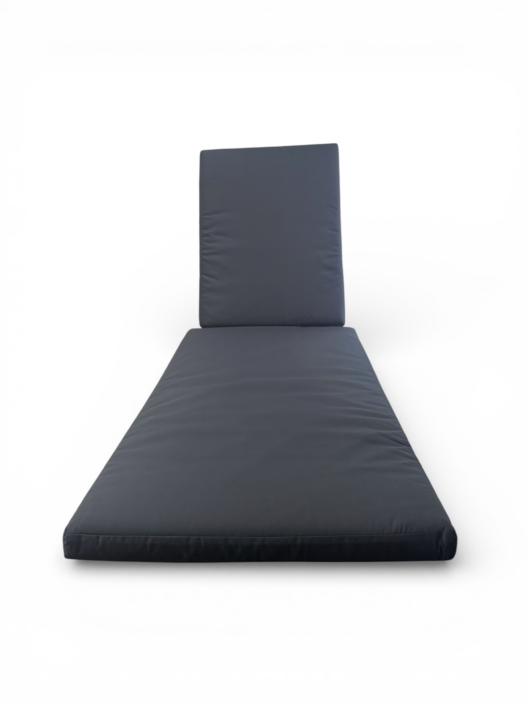 Polster für Liege anthrazit vorne
