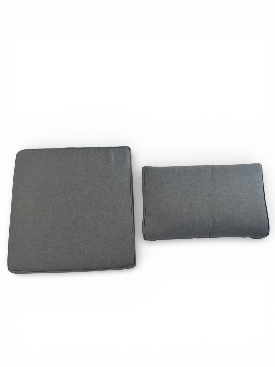 Sitz- und Rückenpolster grau 