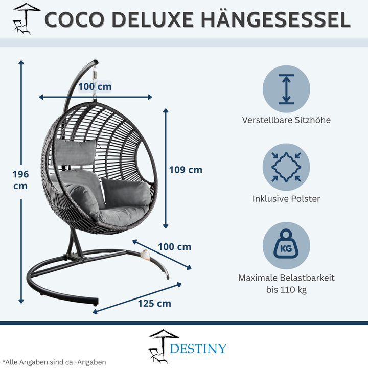 Hängesessel COCO DELUXE II