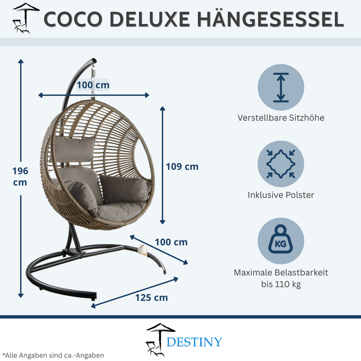 Hängesessel COCO DELUXE II