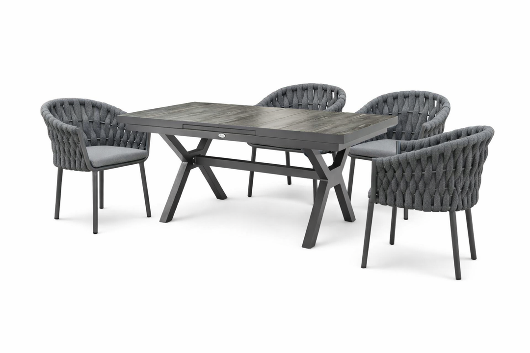 Sitzgruppe Molino mit Esstisch Garda - Freisteller