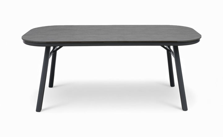 San Marino Tisch halboval anthrazit Freisteller 2