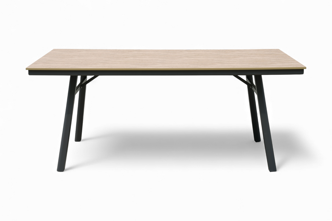 SAN MARINO Tisch rechteckig holzfarben Freisteller 2