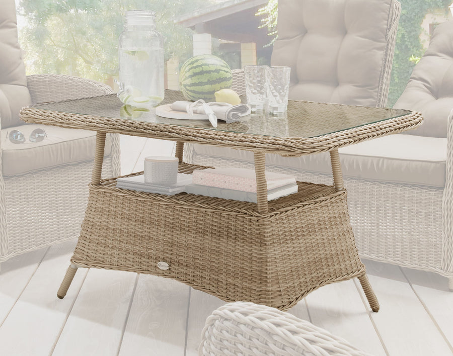 MERANO Tisch pearl shell