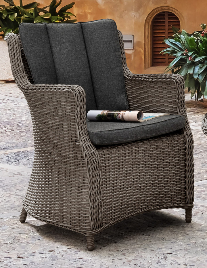 Luna Sessel vintage grau