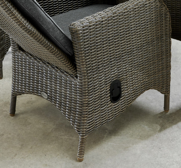 Sitzgruppe Palma Luna vintage grau Detail 2