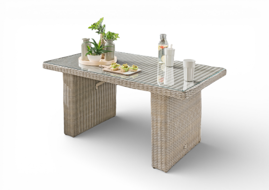 Riviera Tisch vintage weiß
