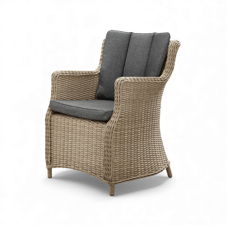 Luna Sessel natur meliert Freisteller