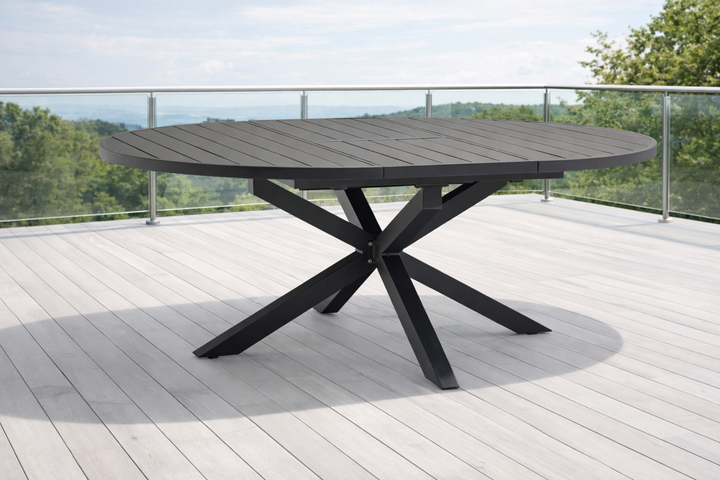 Tisch ARONA rund, ausziehbar Ø120/170x75cm // Ø145/199x75cm