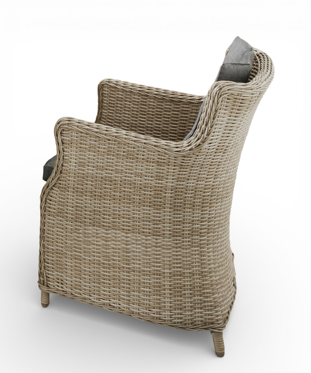 Luna Sessel natur meliert seitlich