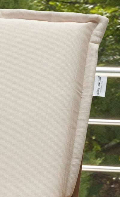 Polster für Klappstuhl natur Detail