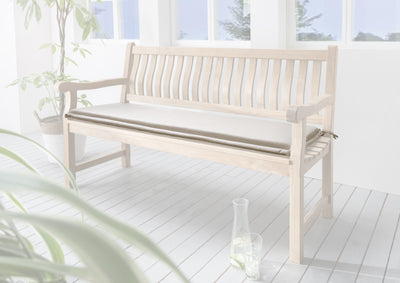 Polster für Gartenbänke in verschiedenen Größen