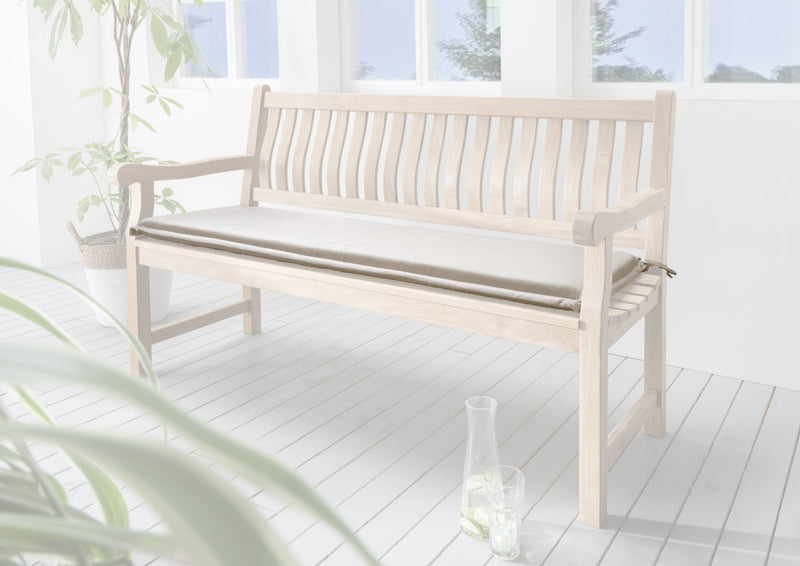 Polster für Gartenbänke in verschiedenen Größen