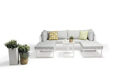 Loungeset Long Beach Hintergrund weiß