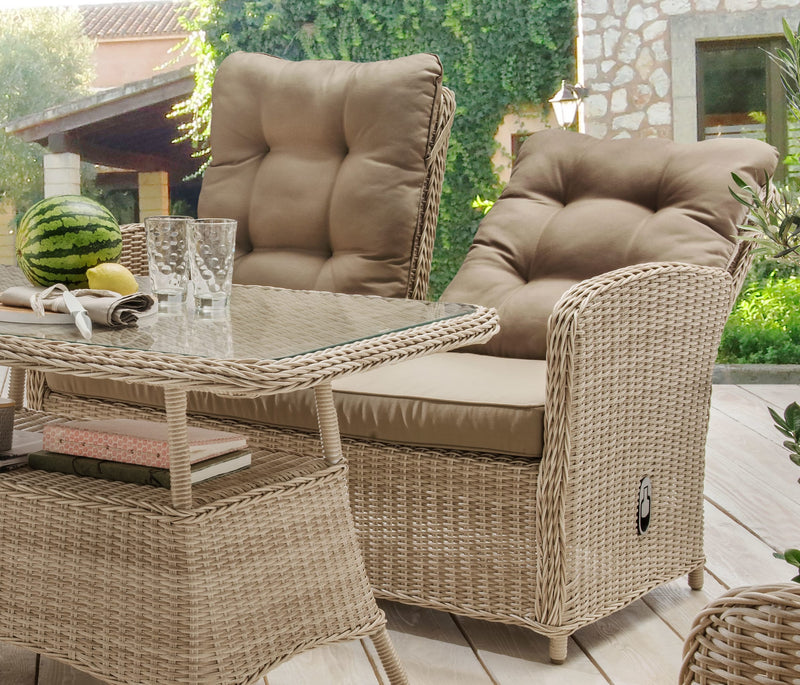Loungegruppe MERANO mit Loungetisch
