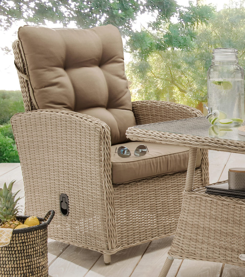 Loungesessel MERANO pearl shell