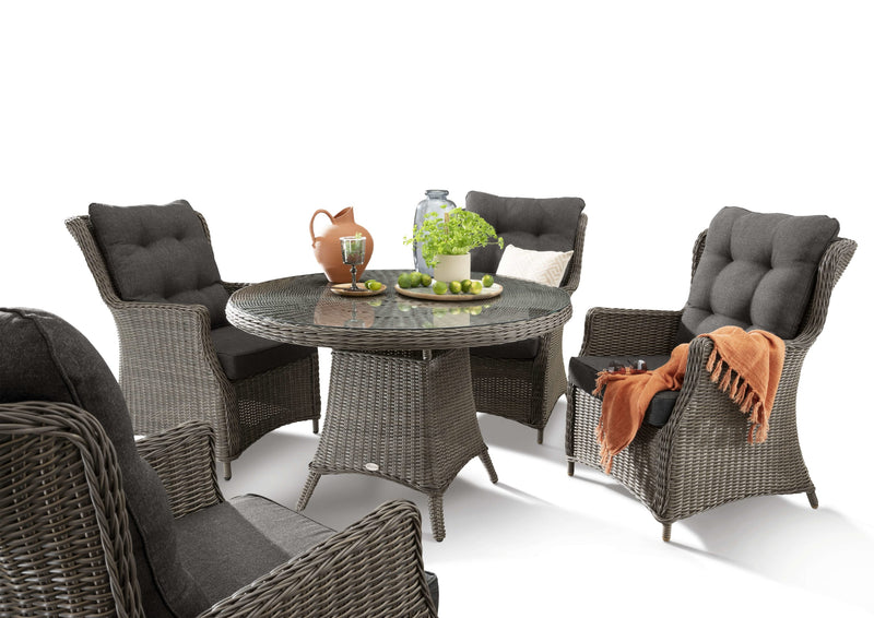 Sitzgruppe CASA mit Esstisch Ø120cm