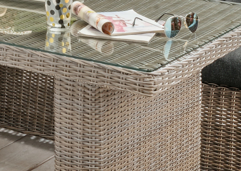 Tisch RIVIERA vintage grau Detail