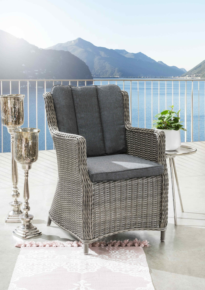 Das Balkonset LUNA mit Beistelltisch MERANO Outdoor
