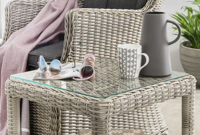 Balkonset CASA RELAX mit Beistelltisch MERANO