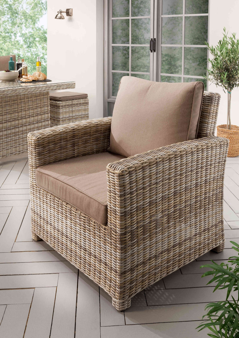Loungegruppe ALCUDIA XL mit Sessel im Detail