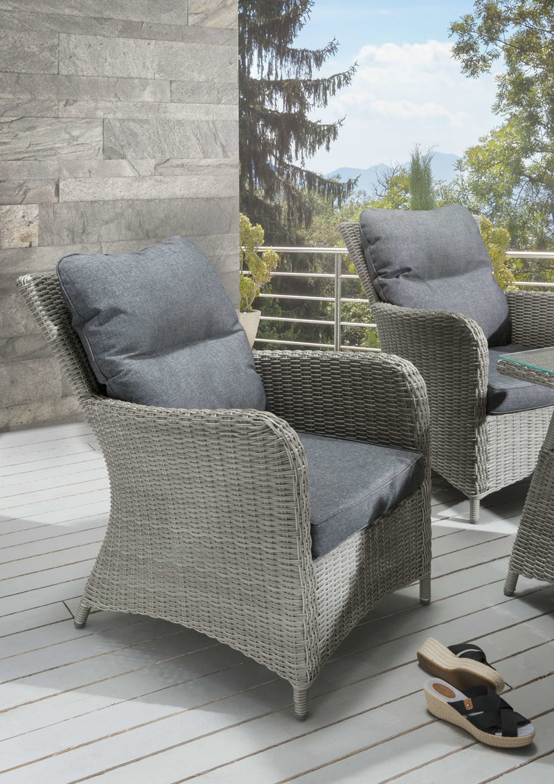 Die Loungegruppe PAGUERA mit Loungetisch Variation