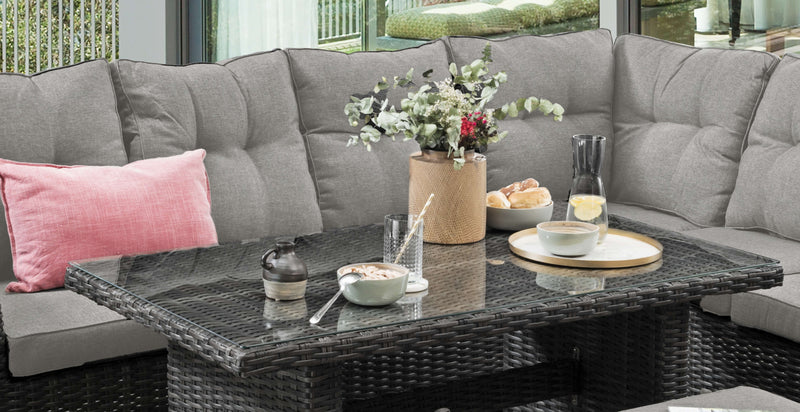 Loungegruppe SANTA PONSA DELUXE mit Esstisch