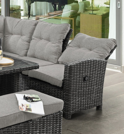 Die Loungegruppe SANTA PONSA DELUXE mit Esstisch 7