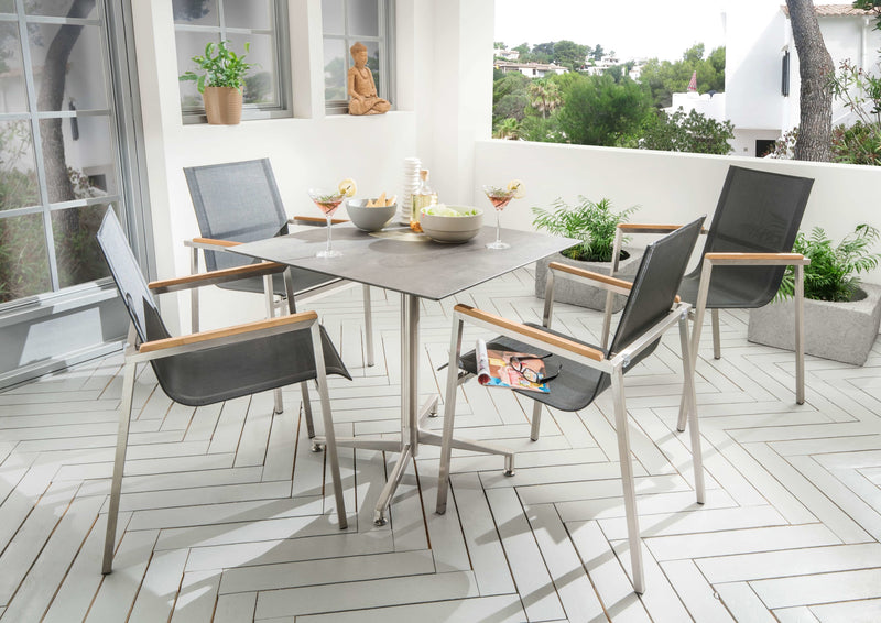 Sitzgruppe ALTOS mit LOFT Tisch (4 Personen)